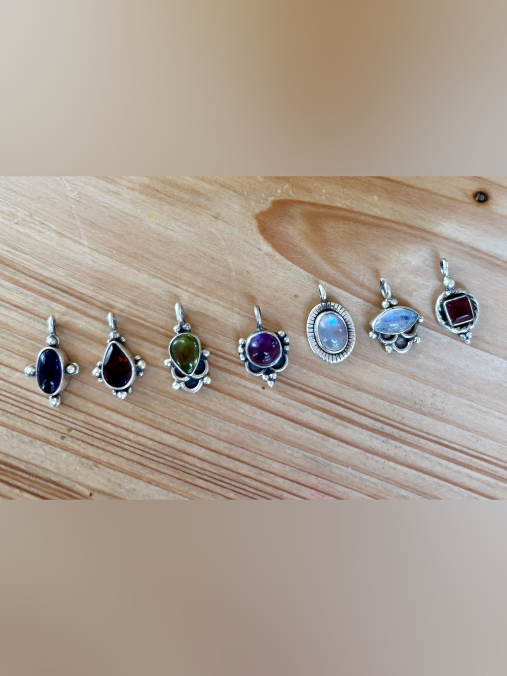Sterling/Gemstone Pendant